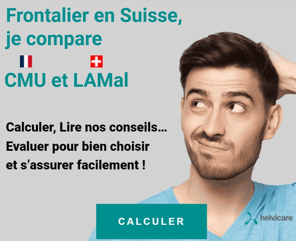 Frontalier en Suisse, je compare CMU et LAMal