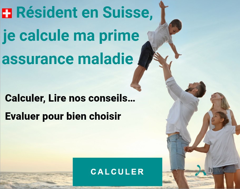 Résident en Suisse, je calcule ma prime assurance maladie